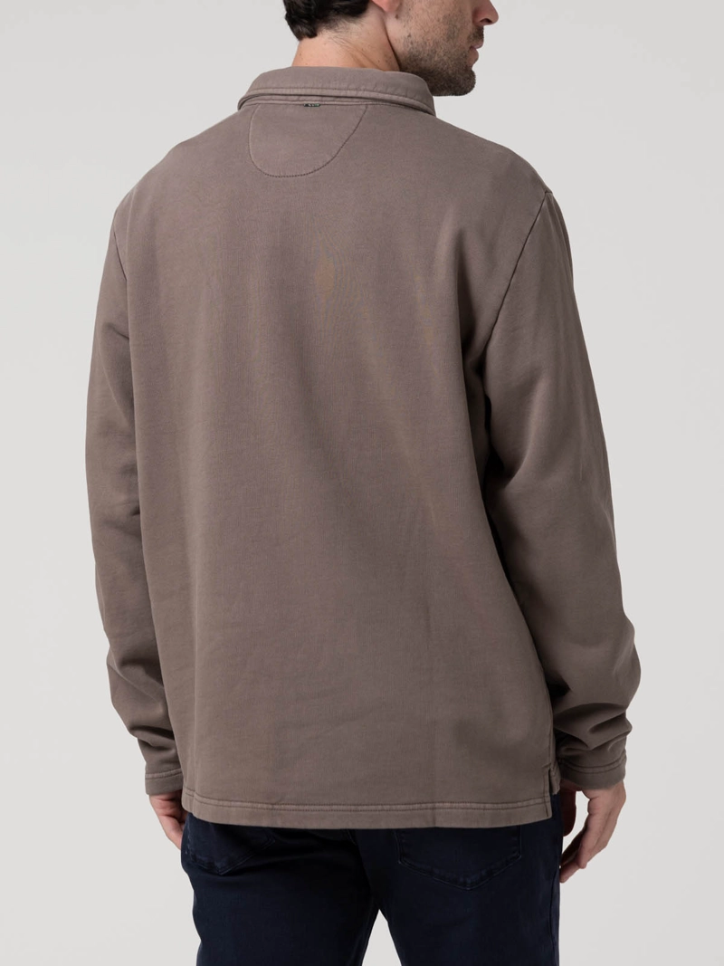 POLERON ALGODON ORGANICO HOMBRE CEUTA GRIS ROCKFORD - 6