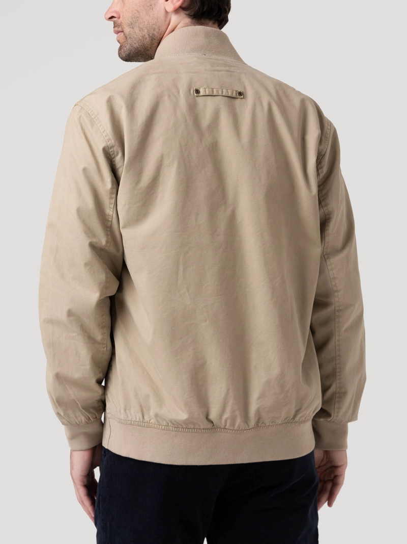 CHAQUETA ALGODON ORGANICO HOMBRE CLASSIC BEIGE ROCKFORD - 6