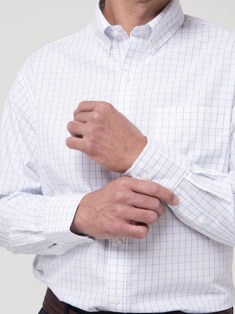 CAMISA CUELLO BUTTON-DOWN BLANCO HOMBRE WF ROCKFORD - 9