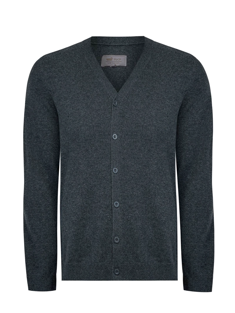 SWEATER CASHEMIRA HOMBRE CASH BUT GRIS ROCKFORD - 1