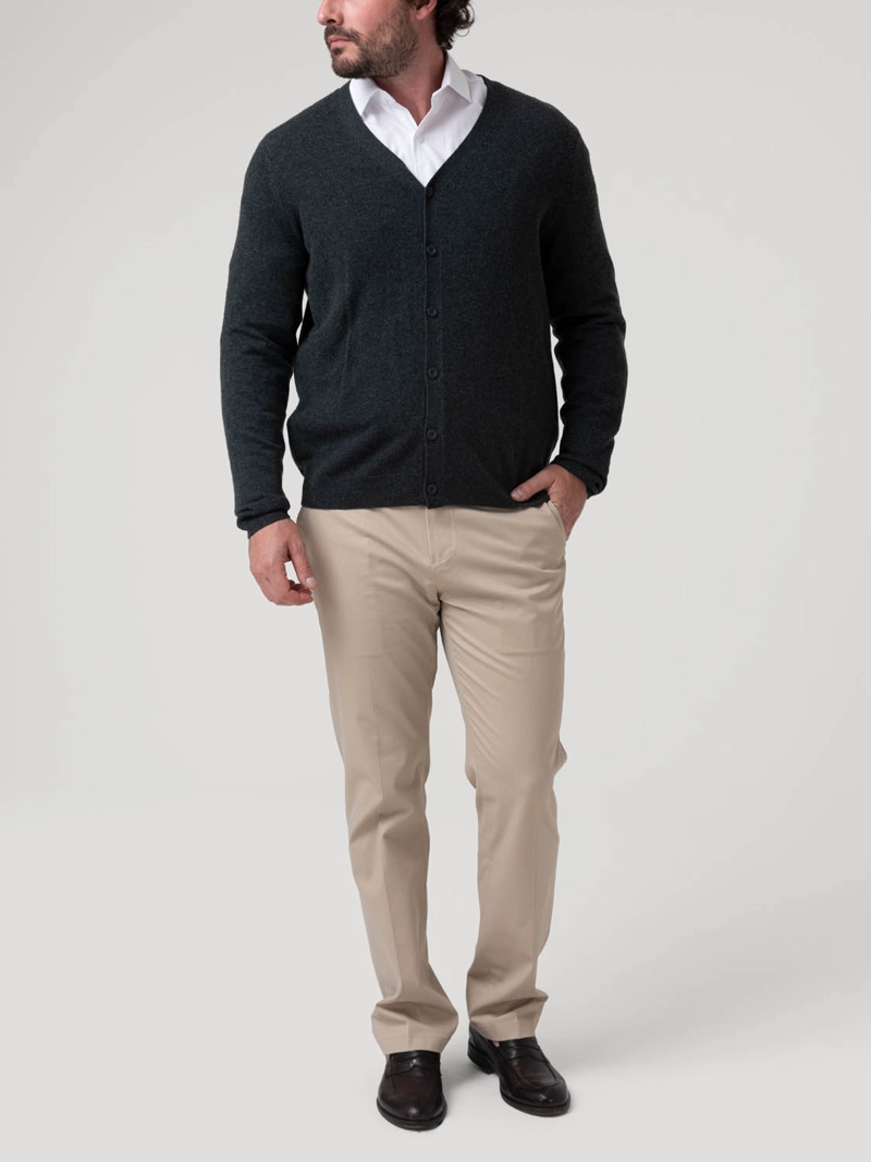 SWEATER CASHEMIRA HOMBRE CASH BUT GRIS ROCKFORD - 8