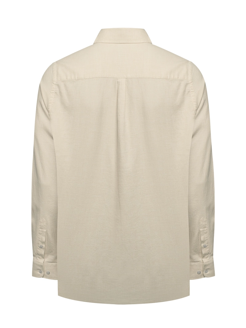 CAMISA ALGODON HOMBRE FLASQUARE BEIGE ROCKFORD - 2