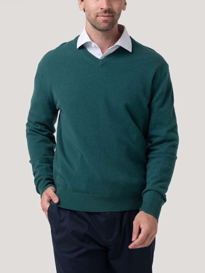 SWEATER LANA HOMBRE ITALY V VERDE ROCKFORD - 5