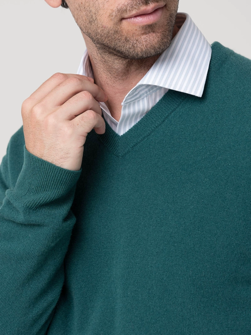 SWEATER LANA HOMBRE ITALY V VERDE ROCKFORD - 7