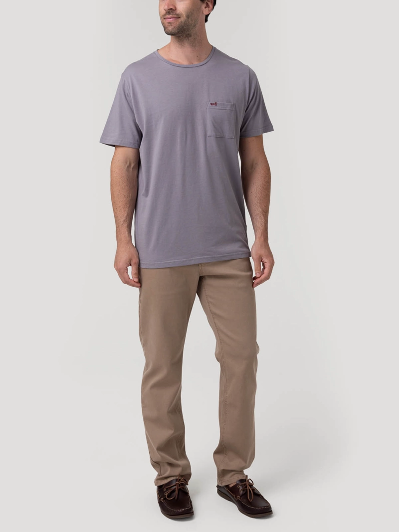 POLERA ALGODON RECICLADO HOMBRE ESSENTPOC LILA ROCKFORD - 8