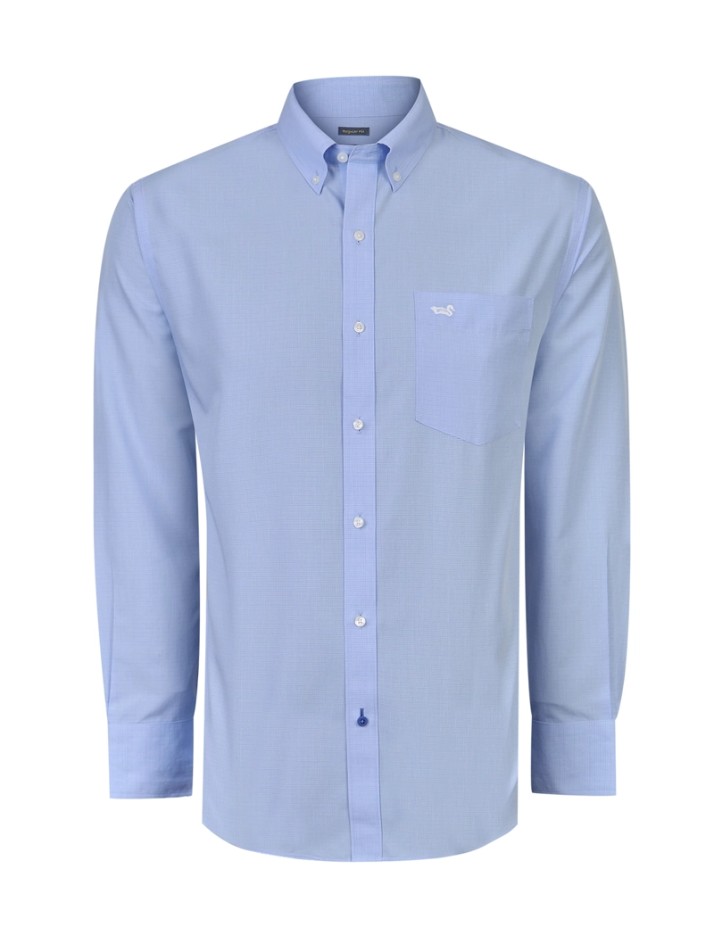 CAMISA AZULINO CUELLO BUTTON-DOWN HOMBRE WF ROCKFORD - 2