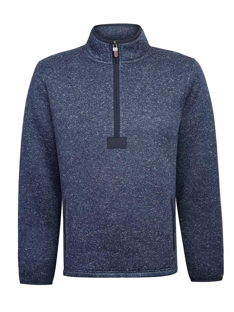 POLAR POLIE STER RECICLADO HOMBRE ARIZHALF AZUL ROCKFORD - 1