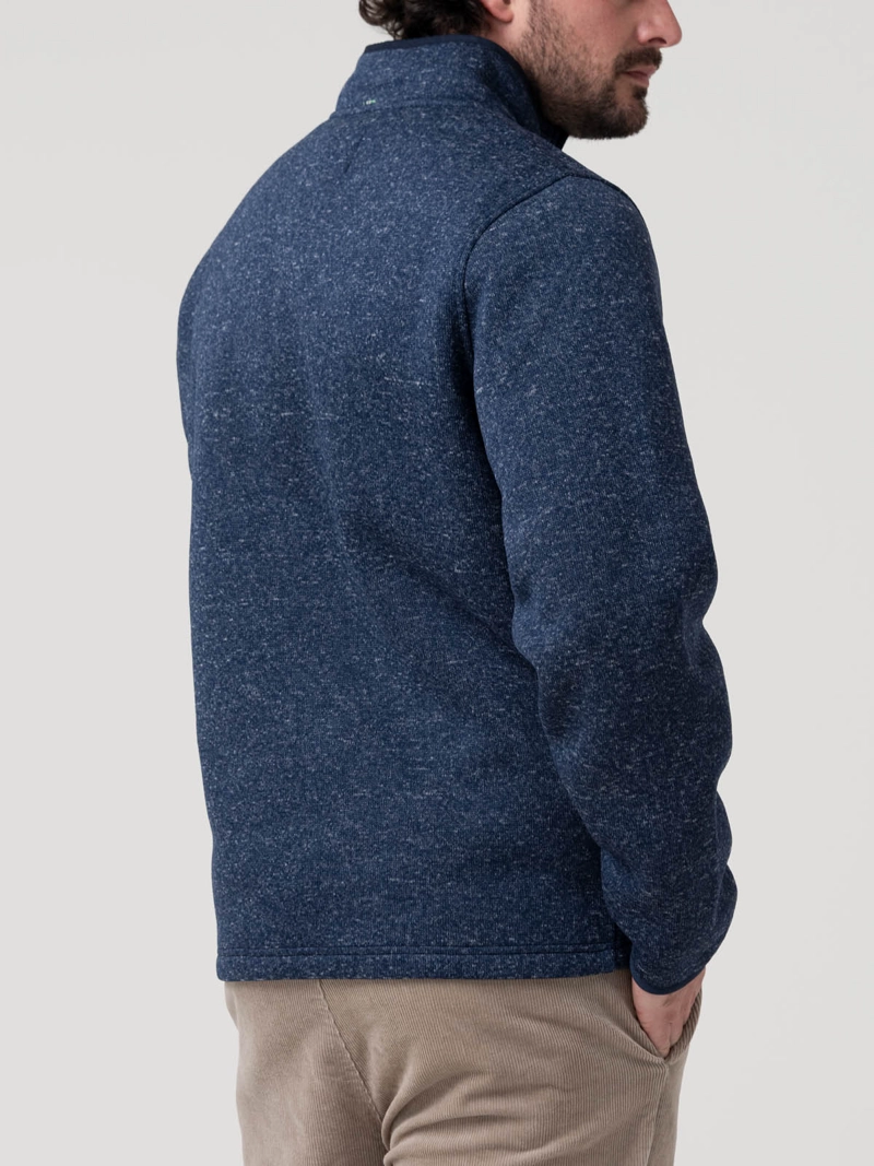 POLAR POLIE STER RECICLADO HOMBRE ARIZHALF AZUL ROCKFORD - 6
