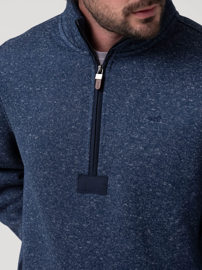 POLAR POLIE STER RECICLADO HOMBRE ARIZHALF AZUL ROCKFORD - 7