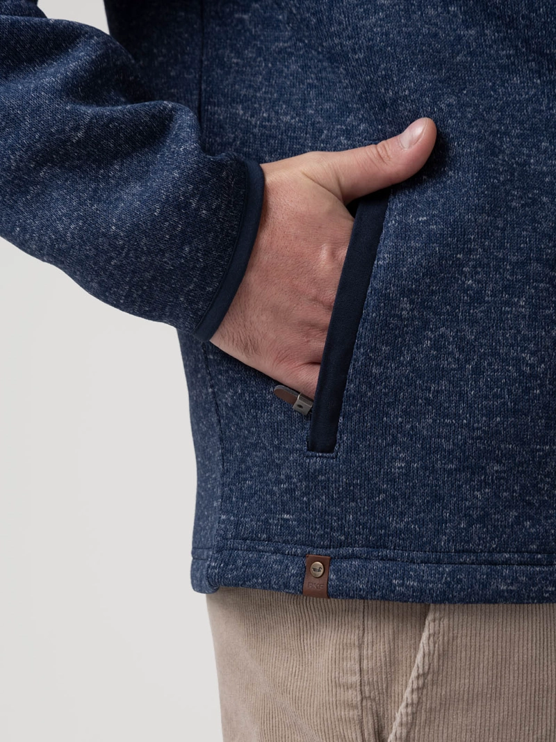 POLAR POLIE STER RECICLADO HOMBRE ARIZHALF AZUL ROCKFORD - 8