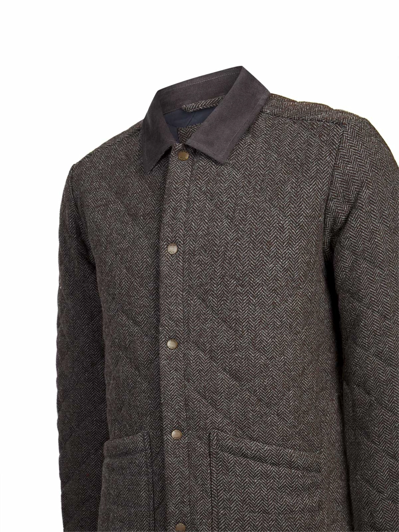 CHAQUETA LANA HOMBRE CLASLEWIS GRIS ROCKFORD - 4