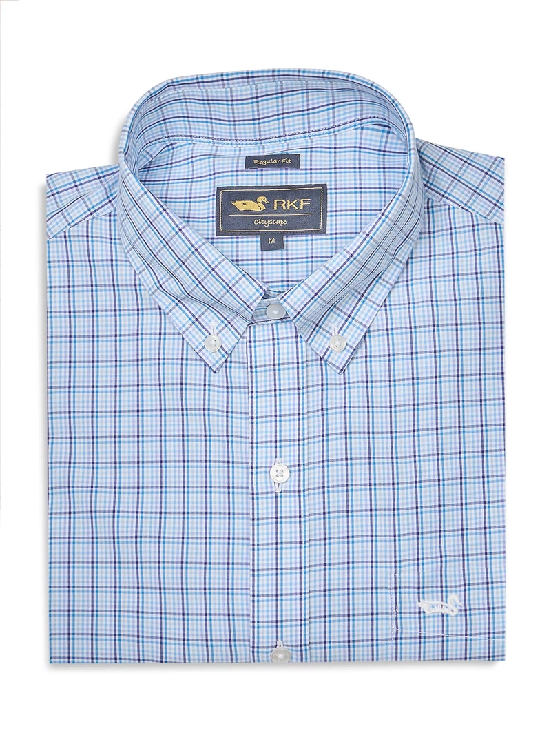 CAMISA HOMBRE CUELLO BUTTON-DOWN WF CELESTE ROCKFORD - 1