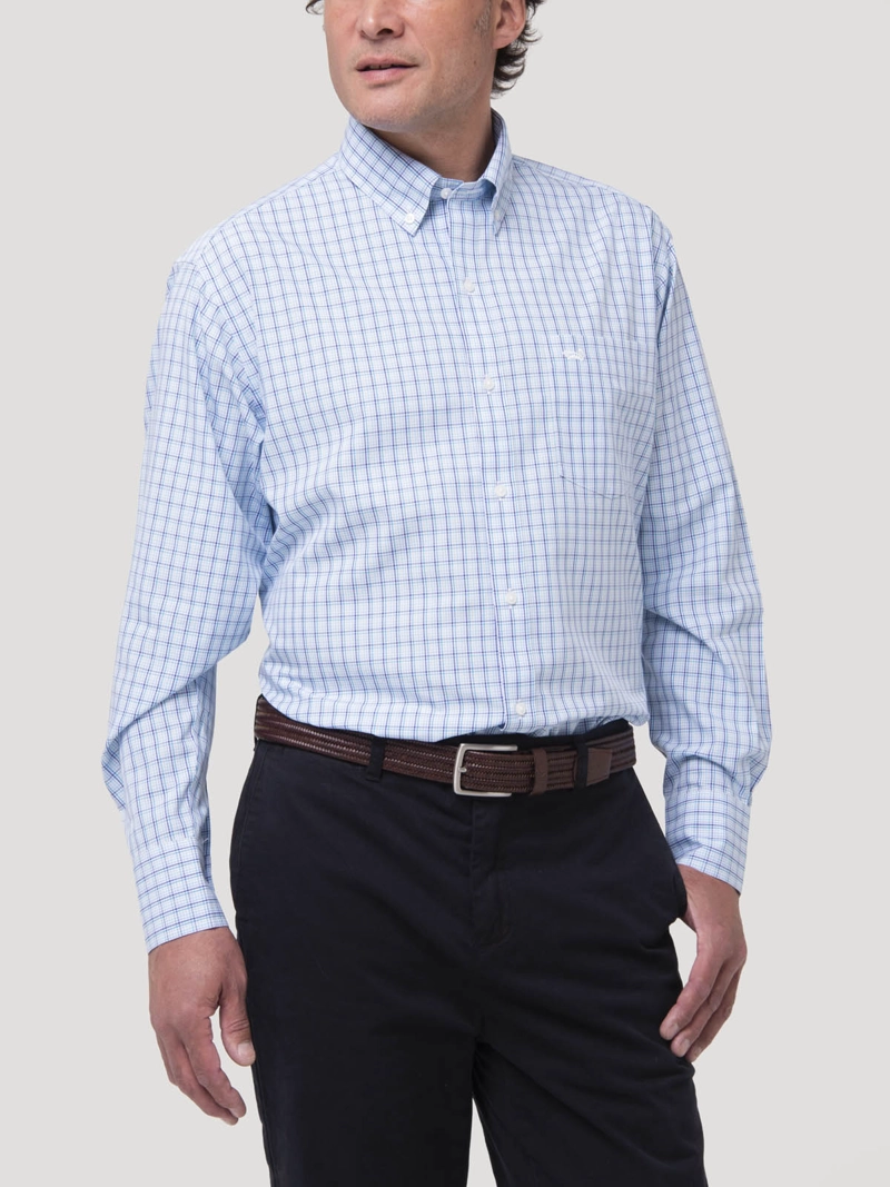 CAMISA HOMBRE CUELLO BUTTON-DOWN WF CELESTE ROCKFORD - 7