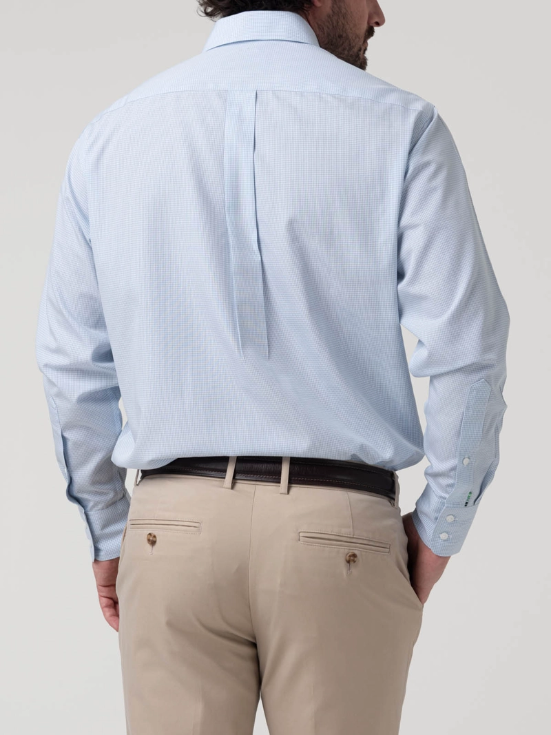 CAMISA AZUL CLARO CUELLO BUTTON-DOWN HOMBRE WF ROCKFORD - 6