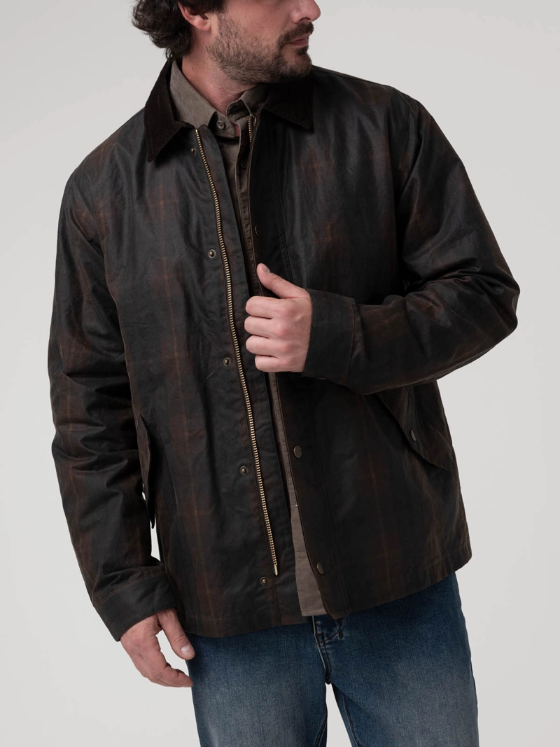 CHAQUETA ALGODON HOMBRE TARTANWAX CAFE  ROCKFORD - 5