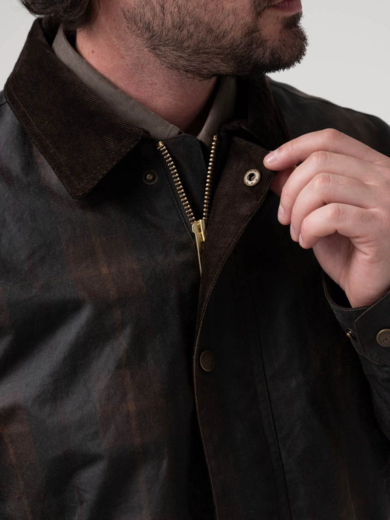 CHAQUETA ALGODON HOMBRE TARTANWAX CAFE  ROCKFORD - 7