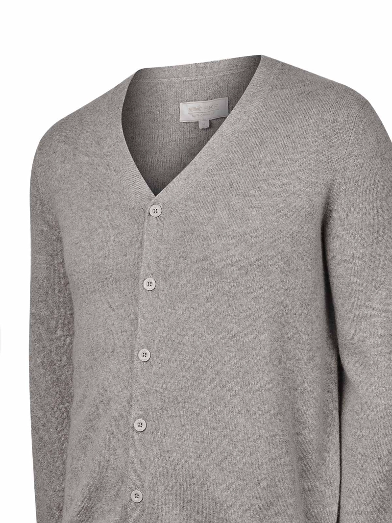 SWEATER CASHEMIRA HOMBRE CASH BUT GRIS CLARO ROCKFORD - 4