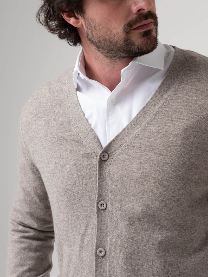 SWEATER CASHEMIRA HOMBRE CASH BUT GRIS CLARO ROCKFORD - 7