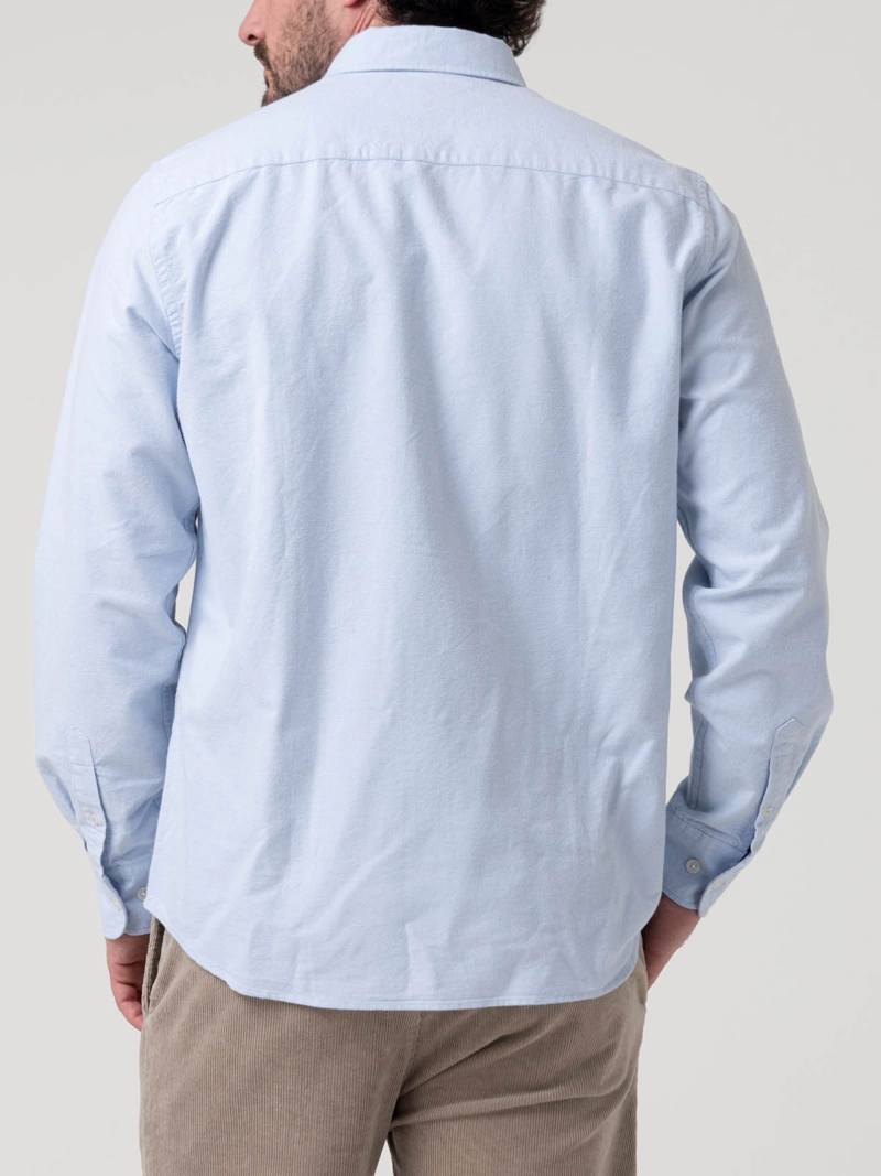 CAMISA ALGODON ORGANICO HOMBRE OXFORD CAFE  ROCKFORD - 6