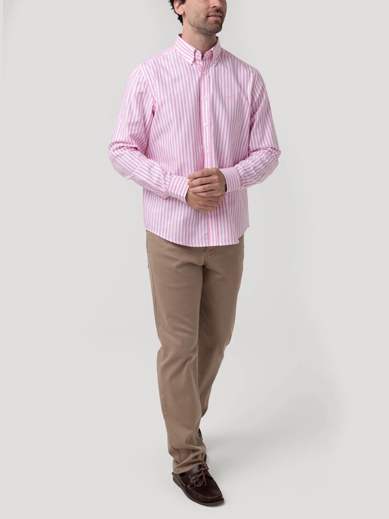 CAMISA ALGODON HOMBRE LAIN GRIS ROCKFORD - 8