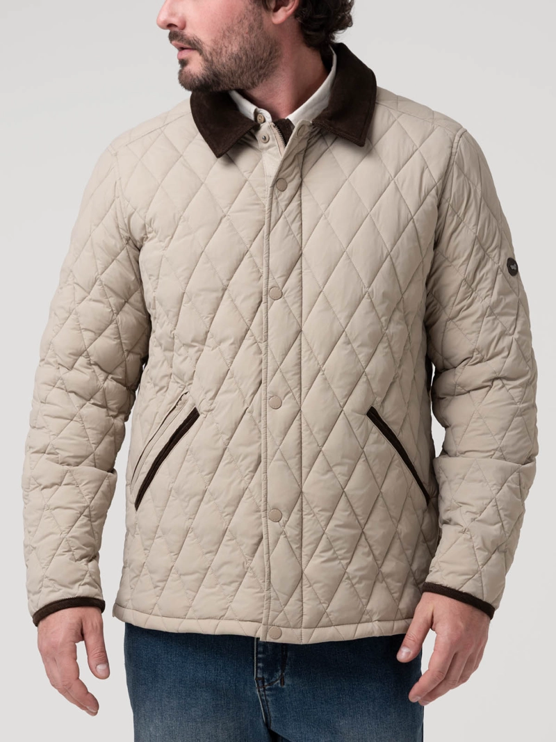 PARKA THERMORE HOMBRE NEWPORT BEIGE ROCKFORD - 5