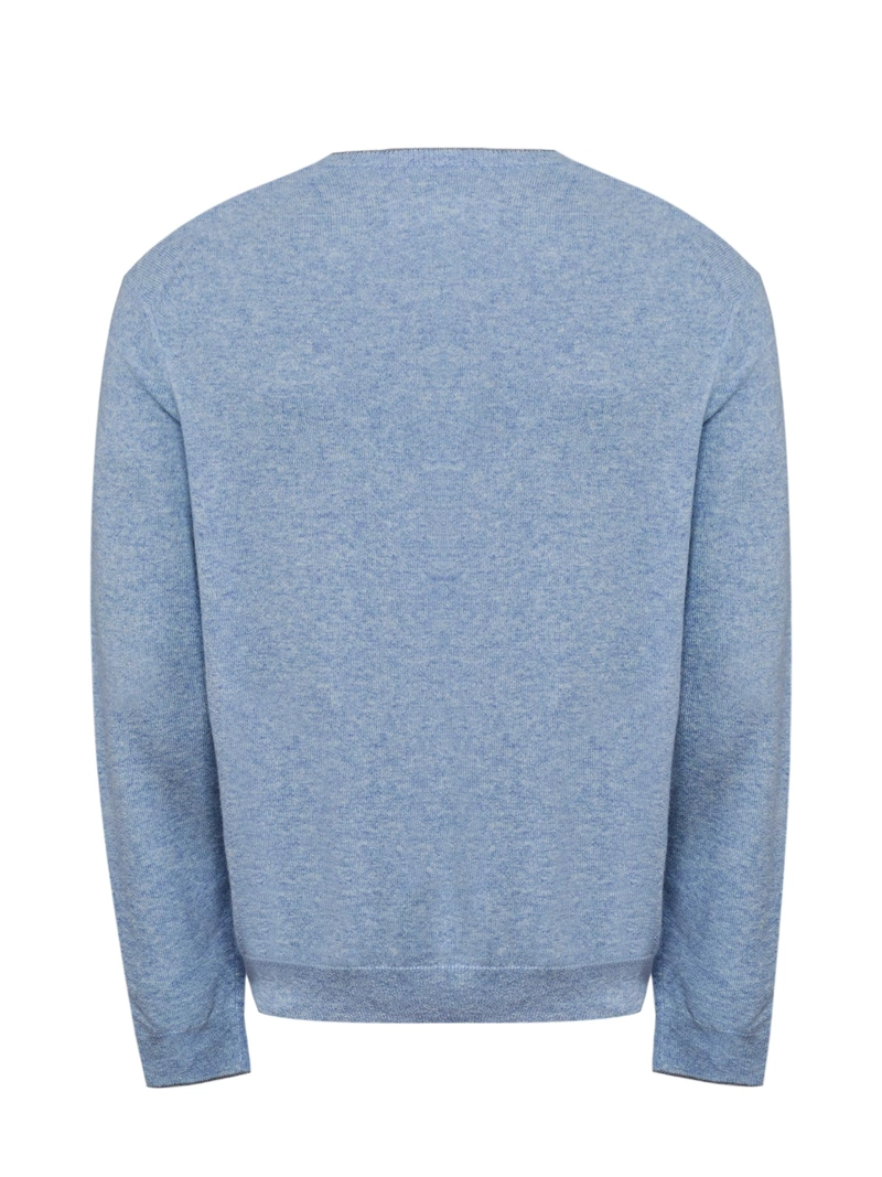 SWEATER CASHEMIRA HOMBRE CASH V CELESTE ROCKFORD - 2