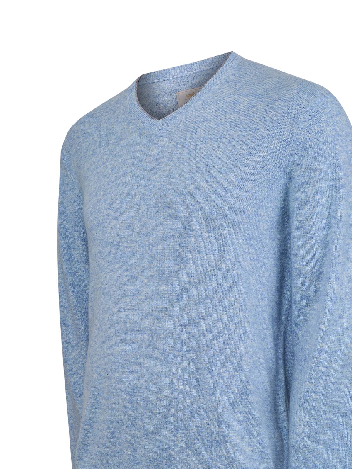 SWEATER CASHEMIRA HOMBRE CASH V CELESTE ROCKFORD - 4
