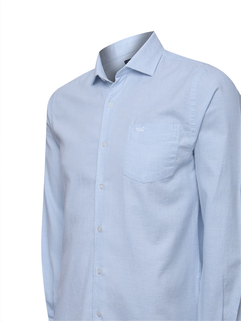 CAMISA ALGODON HOMBRE FLASQUARE BEIGE ROCKFORD - 4