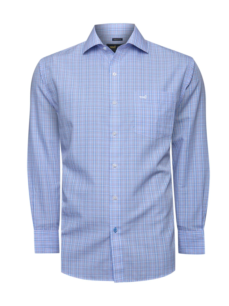 CAMISA ALGODON HOMBRE WF PC AZUL ROCKFORD - 2