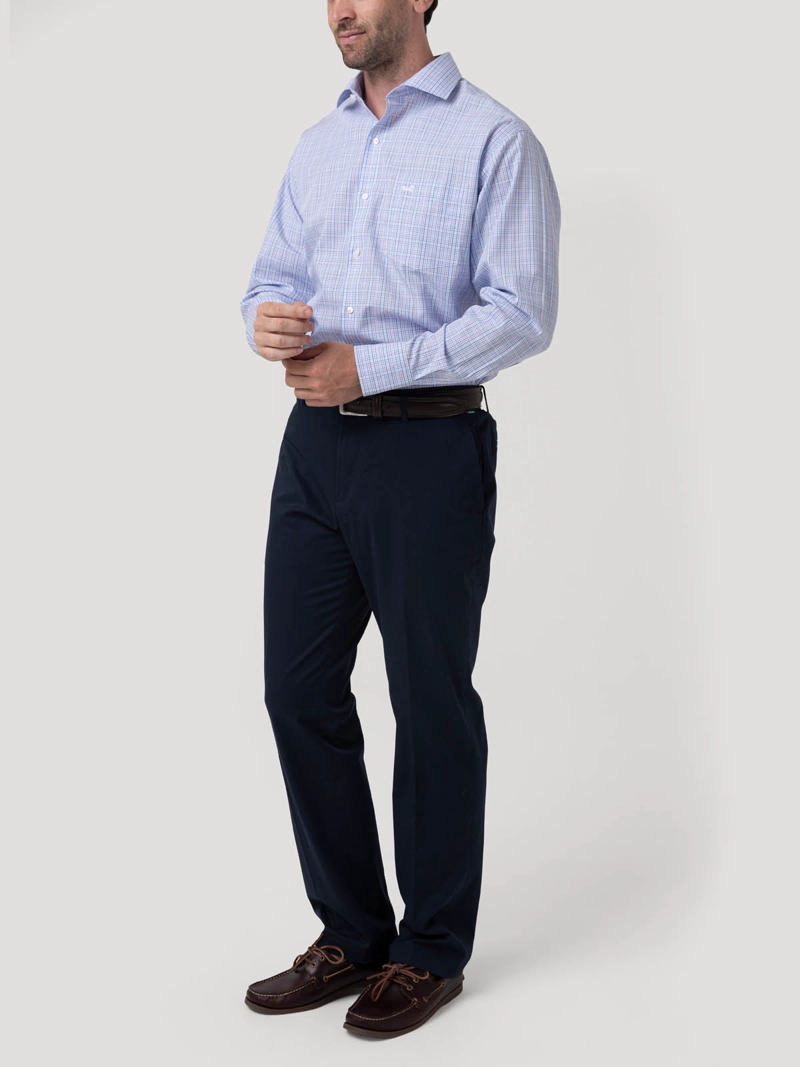 CAMISA ALGODON HOMBRE WF PC AZUL ROCKFORD - 7