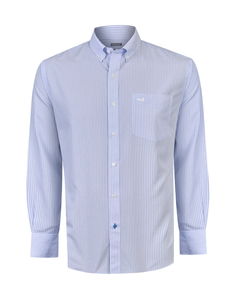 CAMISA ALGODON HOMBRE WF PB AZULINO ROCKFORD - 2