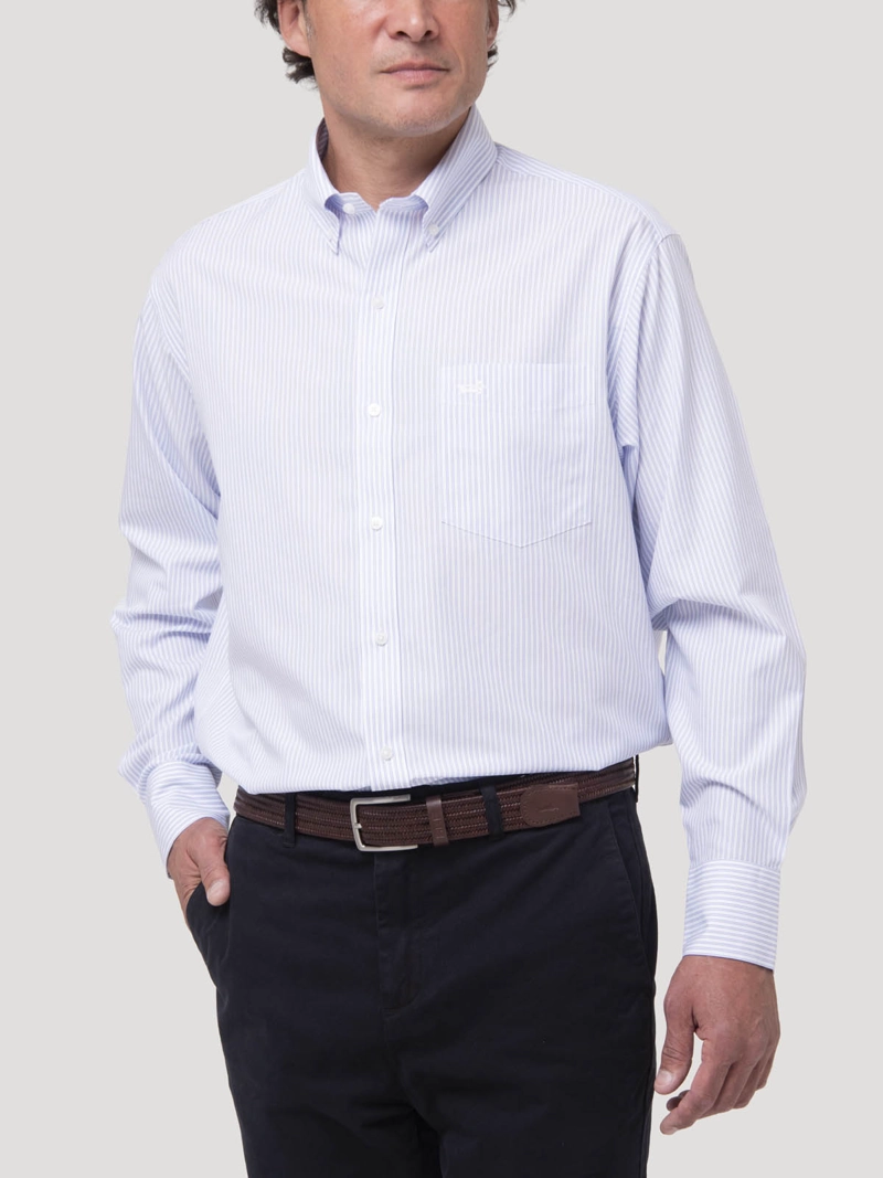 CAMISA ALGODON HOMBRE WF PB AZULINO ROCKFORD - 7