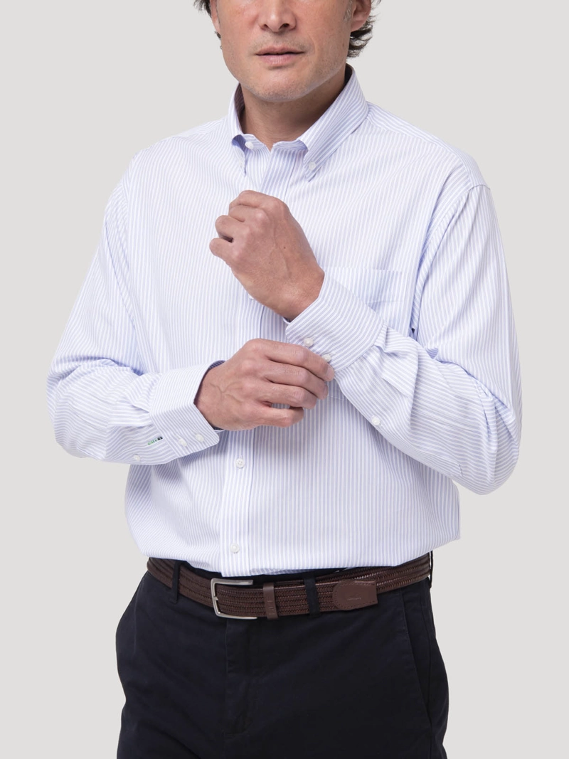 CAMISA ALGODON HOMBRE WF PB AZULINO ROCKFORD - 8