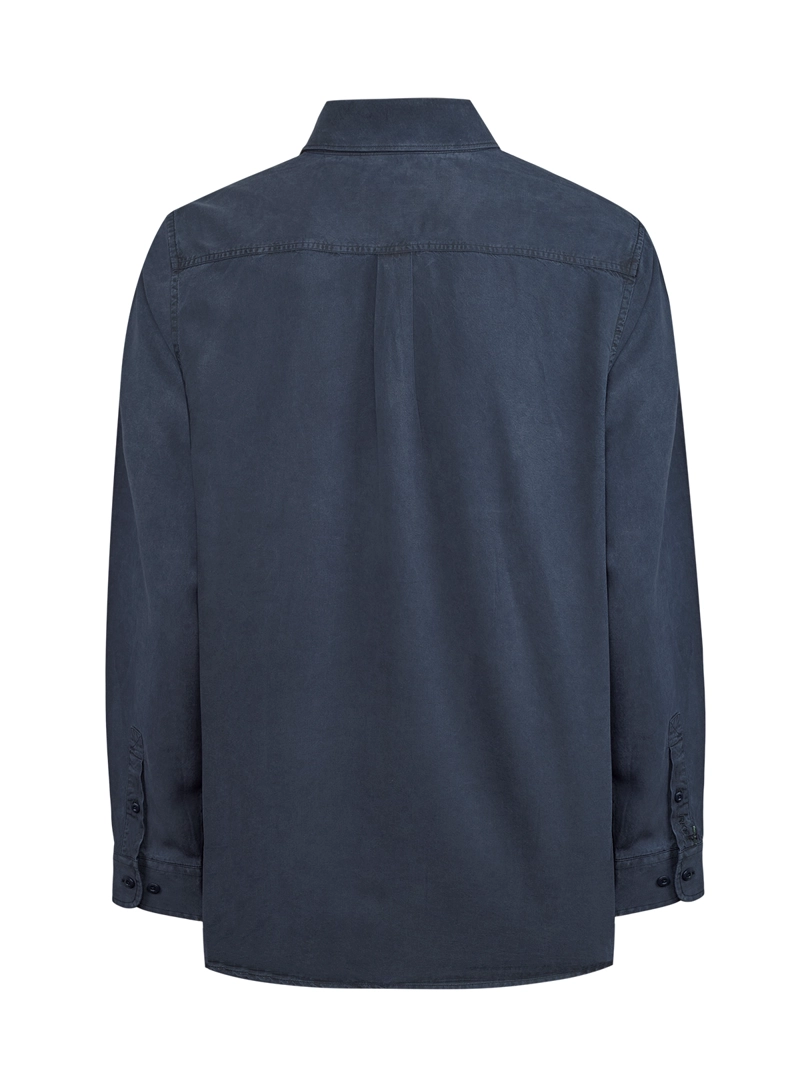 CAMISA TENCEL HOMBRE TENCEL AZUL ROCKFORD - 2