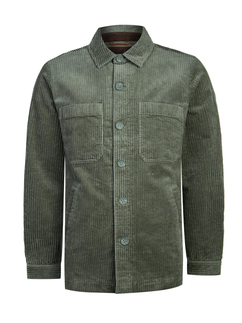 CHAQUETA ALGODON HOMBRE BELLAGIO VERDE ROCKFORD - 1
