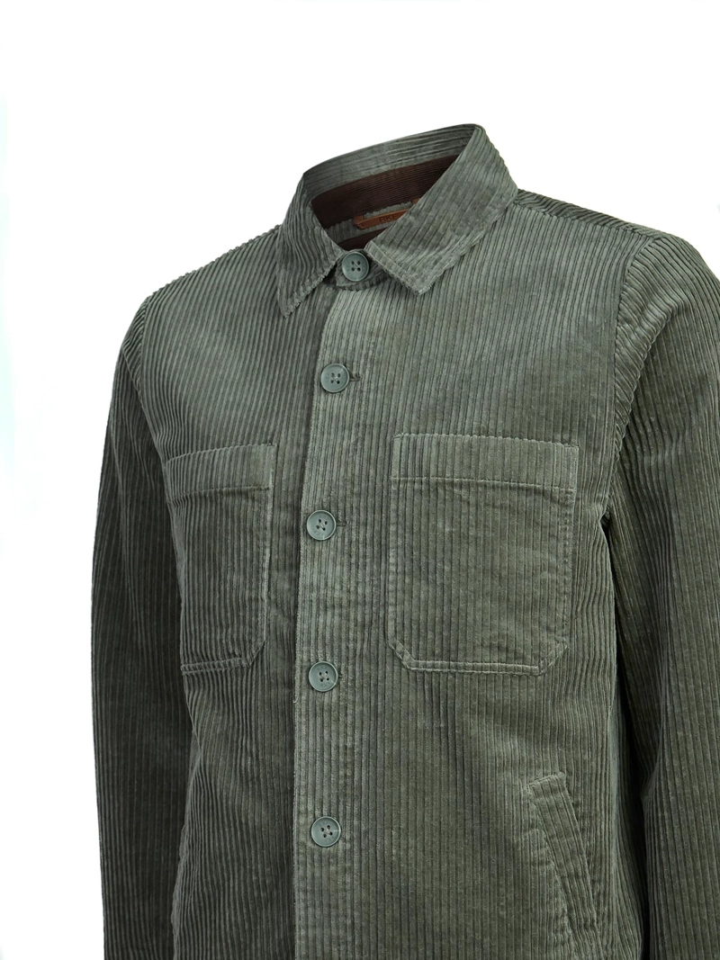 CHAQUETA ALGODON HOMBRE BELLAGIO VERDE ROCKFORD - 4