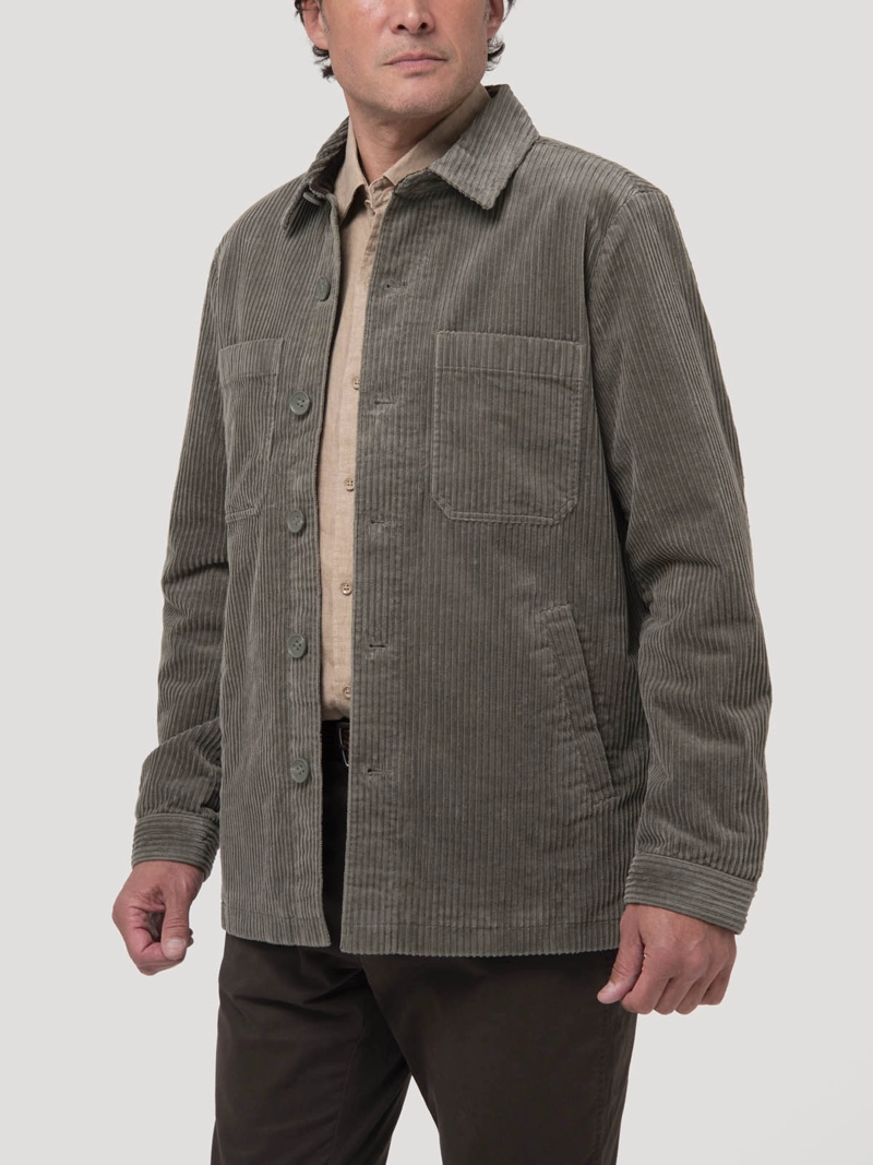 CHAQUETA ALGODON HOMBRE BELLAGIO VERDE ROCKFORD - 5