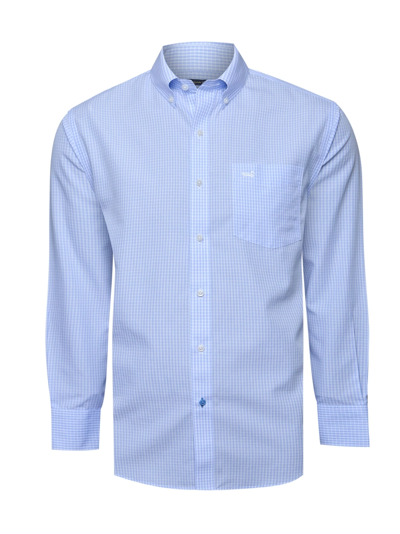 CAMISA CUELLO BUTTON-DOWN CELESTE HOMBRE WF ROCKFORD - 2