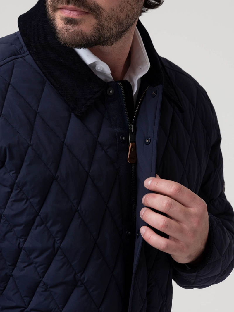 PARKA THERMORE HOMBRE NEWPORT AZUL ROCKFORD - 7