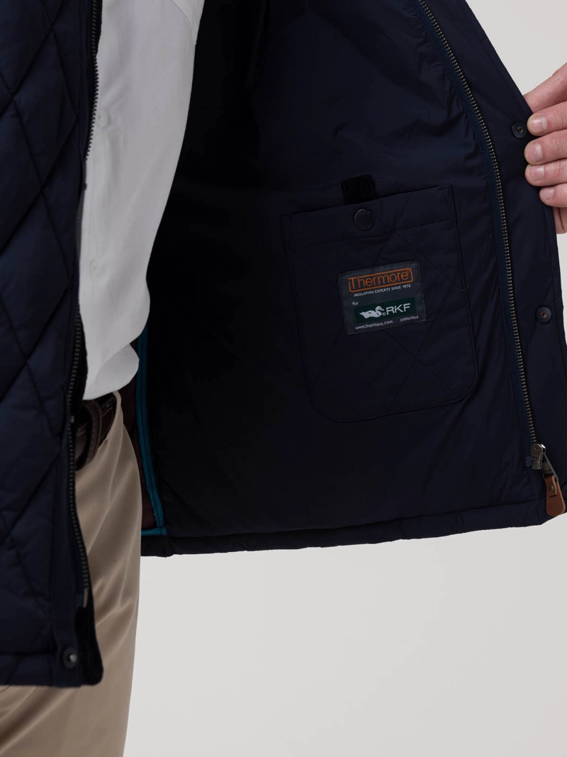 PARKA THERMORE HOMBRE NEWPORT AZUL ROCKFORD - 9