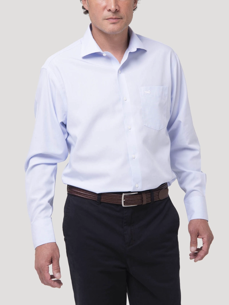 CAMISA CUELLO ITALIANO HOMBRE WF AZULINO ROCKFORD - 7