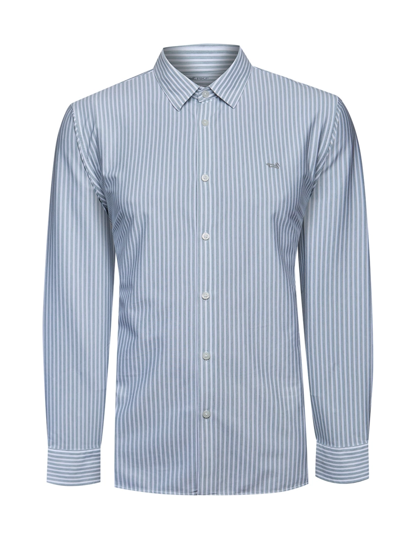 CAMISA ALGODON HOMBRE ROVE AZUL ROCKFORD - 1