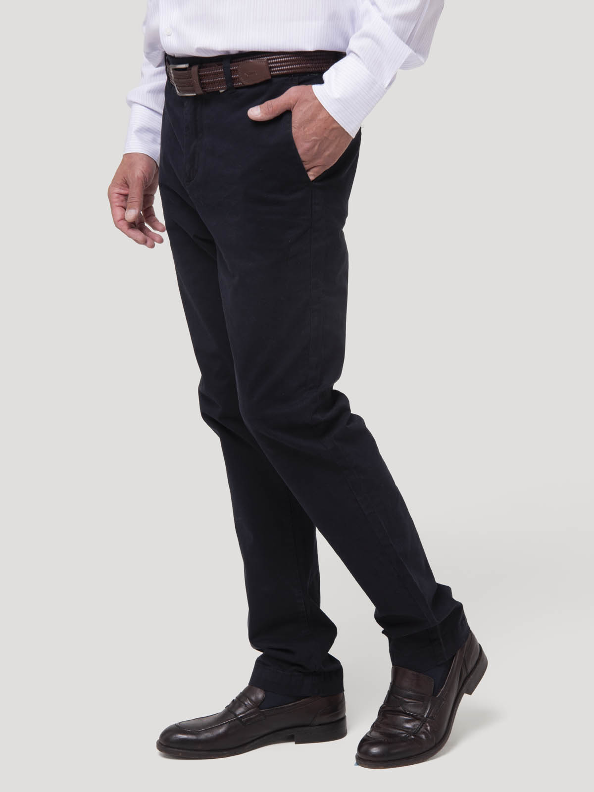 PANTALON ALGODON HOMBRE TURIN NEGRO ROCKFORD - 6