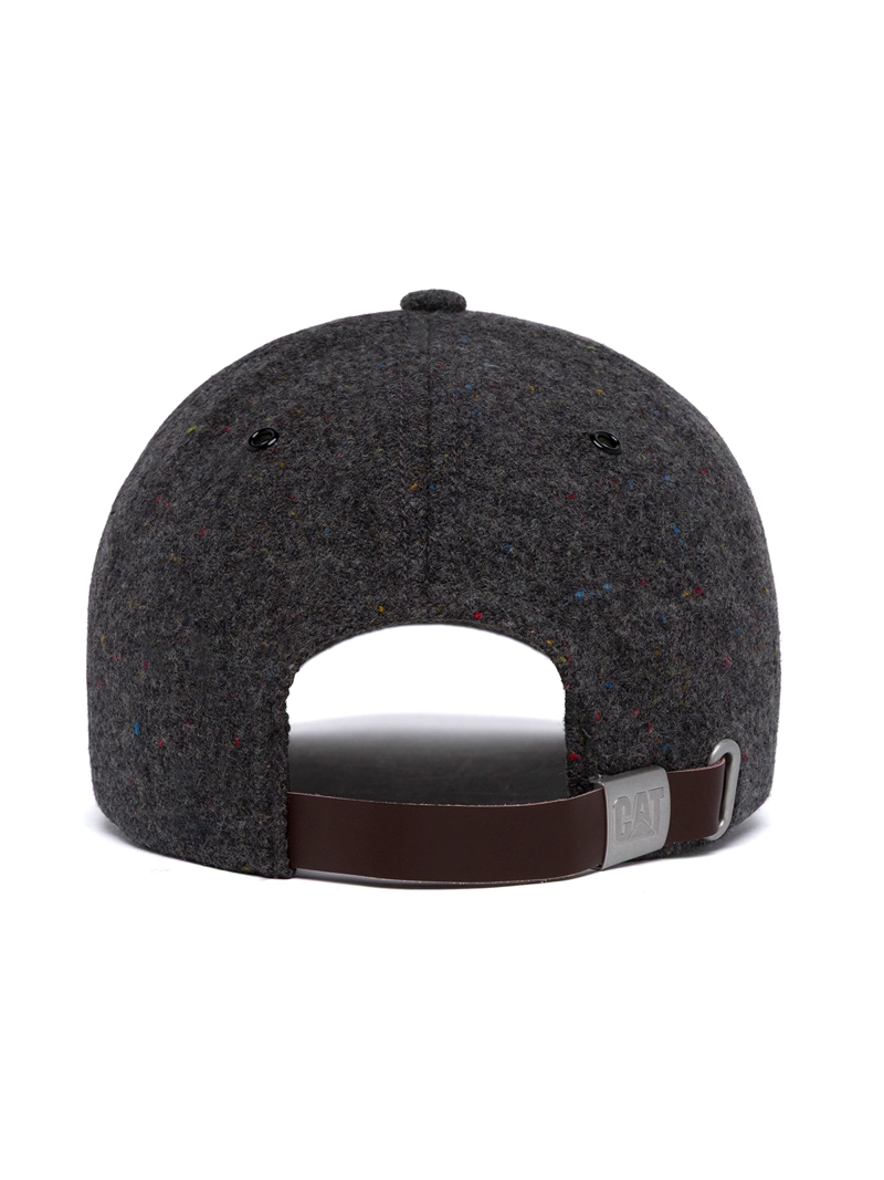 JOCKEY LANA HOMBRE 6 PANEL FELT HAT GRIS CAT - 2