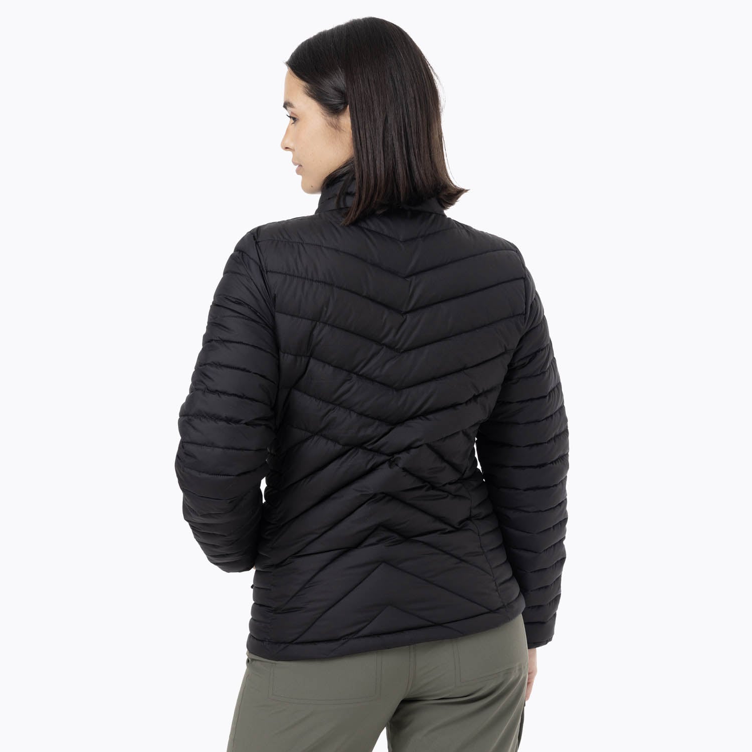 PARKA MUJER FULL ZIPPER NEGRO MERRELL - 5