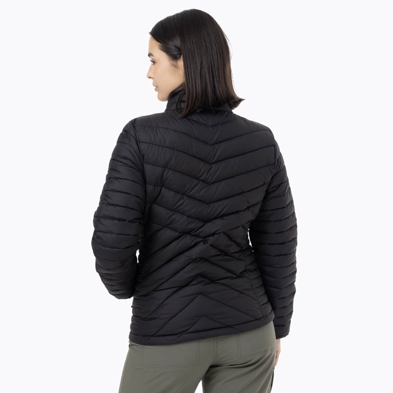 PARKA MUJER FULL ZIPPER NEGRO MERRELL - 5
