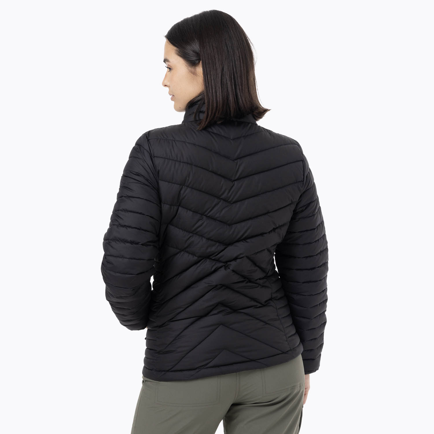 PARKA MUJER FULL ZIPPER NEGRO MERRELL - 5