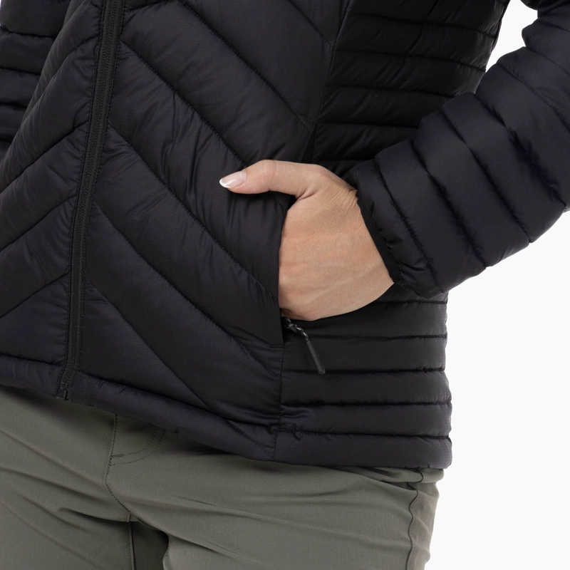 PARKA MUJER FULL ZIPPER NEGRO MERRELL - 7