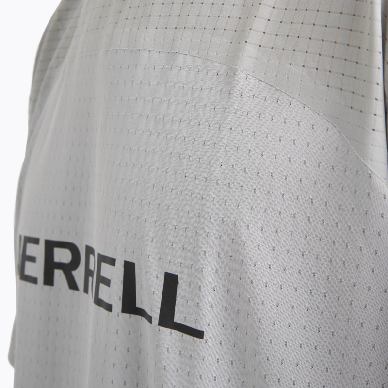 POLERA MC HOMBRE SWIFT TRAIL GRIS OSCURO MERRELL - 6