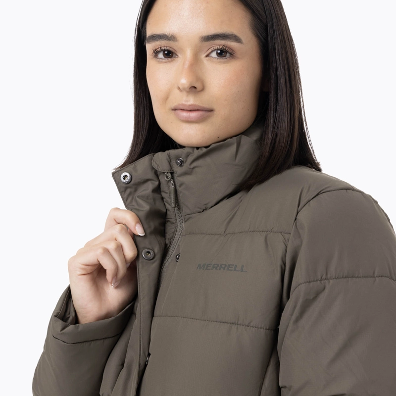 PARKA MUJER PUFFA VERDE MERRELL - 5